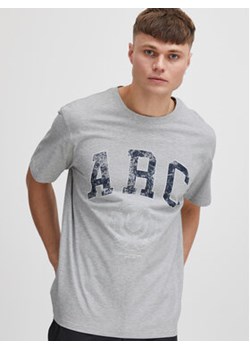 Solid T-Shirt 21107872 Szary Regular Fit ze sklepu MODIVO w kategorii T-shirty męskie - zdjęcie 168543741