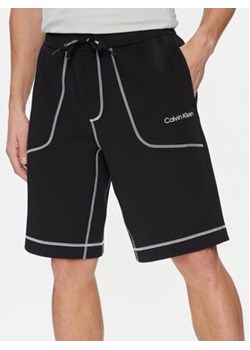 Calvin Klein Performance Szorty sportowe 00GMF3S819 Czarny Regular Fit ze sklepu MODIVO w kategorii Spodenki męskie - zdjęcie 168543834