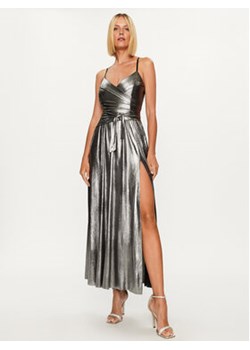 Rinascimento Sukienka wieczorowa CFC0115304003 Srebrny Regular Fit ze sklepu MODIVO w kategorii Sukienki - zdjęcie 168543861
