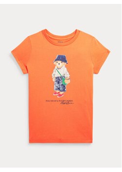 Polo Ralph Lauren T-Shirt 312909700002 Pomarańczowy Regular Fit ze sklepu MODIVO w kategorii Bluzki dziewczęce - zdjęcie 168544101