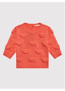 United Colors Of Benetton Sweter 1236A1006 Pomarańczowy Regular Fit ze sklepu MODIVO w kategorii Bluzy i swetry - zdjęcie 168544310