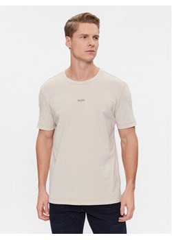 Boss T-Shirt Tokks 50502173 Beżowy Regular Fit ze sklepu MODIVO w kategorii T-shirty męskie - zdjęcie 168544380