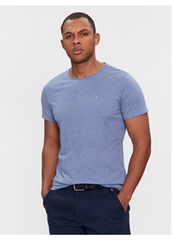 Tommy Jeans T-Shirt Jaspe DM0DM09586 Niebieski Slim Fit ze sklepu MODIVO w kategorii T-shirty męskie - zdjęcie 168544964