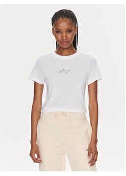 Hugo T-Shirt Classic 50508289 Biały Regular Fit ze sklepu MODIVO w kategorii Bluzki damskie - zdjęcie 168545113