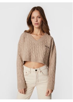 BDG Urban Outfitters Sweter 75438085 Beżowy Regular Fit ze sklepu MODIVO w kategorii Swetry damskie - zdjęcie 168545623