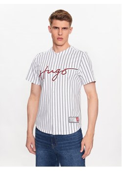 Hugo Koszula 50490730 Biały Relaxed Fit ze sklepu MODIVO w kategorii Koszule męskie - zdjęcie 168545784