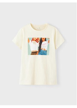 NAME IT T-Shirt 13205609 Żółty Regular Fit ze sklepu MODIVO w kategorii Bluzki dziewczęce - zdjęcie 168545904