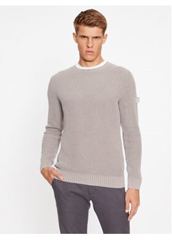 JOOP! Jeans Sweter 30037715 Szary Modern Fit ze sklepu MODIVO w kategorii Swetry męskie - zdjęcie 168545960