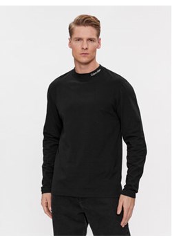 Calvin Klein Longsleeve Logo K10K112757 Czarny Regular Fit ze sklepu MODIVO w kategorii T-shirty męskie - zdjęcie 168546244