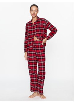 Lauren Ralph Lauren Piżama ILN92282 Czerwony Regular Fit ze sklepu MODIVO w kategorii Piżamy damskie - zdjęcie 168546434