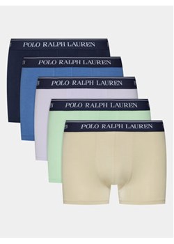 Polo Ralph Lauren Komplet 5 par bokserek 714864292008 Kolorowy ze sklepu MODIVO w kategorii Majtki męskie - zdjęcie 168546544