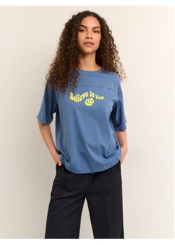 Karen by Simonsen T-Shirt Georgia 10104192 Niebieski Casual Fit ze sklepu MODIVO w kategorii Bluzki damskie - zdjęcie 168546552