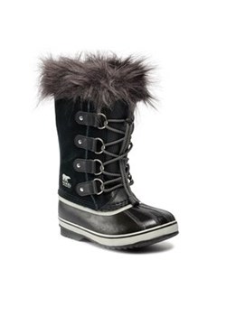 Sorel Śniegowce Youth Joan Of Arctic™ Wp NY1966-013 Czarny ze sklepu MODIVO w kategorii Buty zimowe dziecięce - zdjęcie 168546581