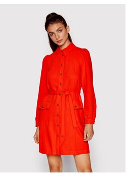 Silvian Heach Sukienka koszulowa PGA22277VE Pomarańczowy Regular Fit ze sklepu MODIVO w kategorii Sukienki - zdjęcie 168546883
