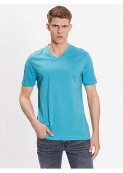 Boss T-Shirt Terry 01 50468348 Niebieski Regular Fit ze sklepu MODIVO w kategorii T-shirty męskie - zdjęcie 168547192