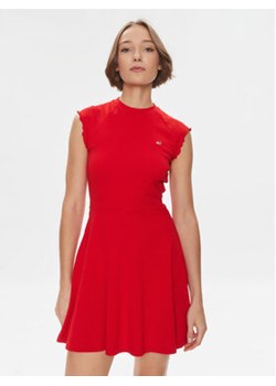 Tommy Jeans Sukienka codzienna Babylock DW0DW17928 Czerwony Regular Fit ze sklepu MODIVO w kategorii Sukienki - zdjęcie 168547281