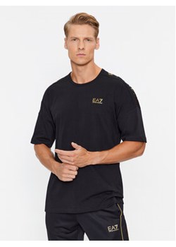 EA7 Emporio Armani T-Shirt 6RPT10 PJ7CZ 0208 Czarny Regular Fit ze sklepu MODIVO w kategorii T-shirty męskie - zdjęcie 168547484