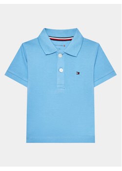 Tommy Hilfiger Polo KN0KN01610 Niebieski Regular Fit ze sklepu MODIVO w kategorii T-shirty chłopięce - zdjęcie 168547911