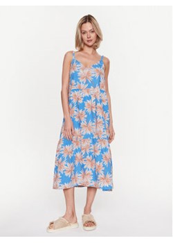 Roxy Sukienka letnia ERJWD03704 Niebieski Regular Fit ze sklepu MODIVO w kategorii Sukienki - zdjęcie 168548004