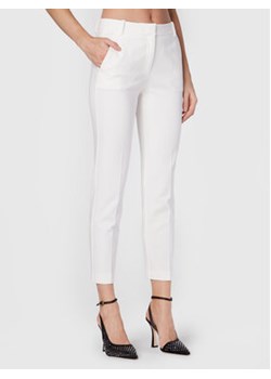 Pinko Spodnie materiałowe Bello 1G17VM 1739 Beżowy Regular Fit ze sklepu MODIVO w kategorii Spodnie damskie - zdjęcie 168548264