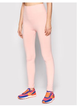Maison Lejaby Legginsy Abricot I0530 Różowy Slim Fit ze sklepu MODIVO w kategorii Spodnie damskie - zdjęcie 168548892