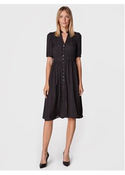 Morgan Sukienka koszulowa 222-RANISA Czarny Regular Fit ze sklepu MODIVO w kategorii Sukienki - zdjęcie 168549530