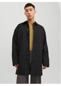Jack&Jones Płaszcz przejściowy 12237692 Czarny Regular Fit ze sklepu MODIVO w kategorii Płaszcze męskie - zdjęcie 168549830