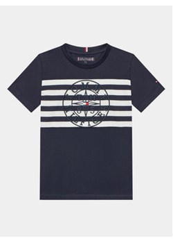 Tommy Hilfiger T-Shirt Nautical KB0KB08205 D Granatowy Regular Fit ze sklepu MODIVO w kategorii T-shirty chłopięce - zdjęcie 168549932
