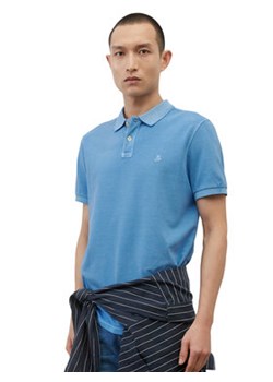 Marc O'Polo Polo M22226653000 Niebieski Regular Fit ze sklepu MODIVO w kategorii T-shirty męskie - zdjęcie 168550101
