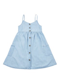 Lee Sukienka letnia Strap Aline LEG5108 Niebieski ze sklepu MODIVO w kategorii Sukienki dziewczęce - zdjęcie 168550220