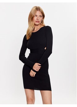 Kontatto Sukienka dzianinowa 3M7756 Czarny Slim Fit ze sklepu MODIVO w kategorii Sukienki - zdjęcie 168550411