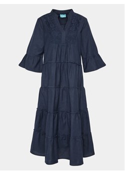Iconique Sukienka codzienna IC23 070 Granatowy Regular Fit ze sklepu MODIVO w kategorii Sukienki - zdjęcie 168550562