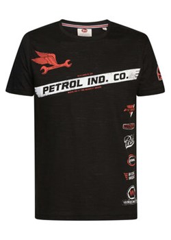 Petrol Industries T-Shirt M-1030-TSR626 Czarny Regular Fit ze sklepu MODIVO w kategorii T-shirty męskie - zdjęcie 168551141