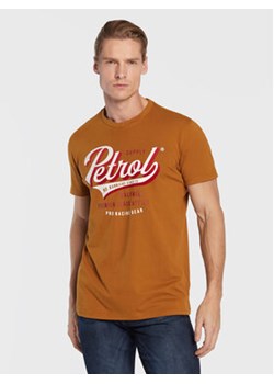 Petrol Industries T-Shirt M-3020-TSR602 Pomarańczowy Regular Fit ze sklepu MODIVO w kategorii T-shirty męskie - zdjęcie 168551221
