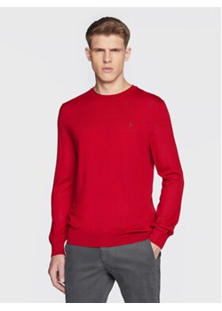 Polo Ralph Lauren Sweter 710876846009 Czerwony Slim Fit ze sklepu MODIVO w kategorii Swetry męskie - zdjęcie 168551291