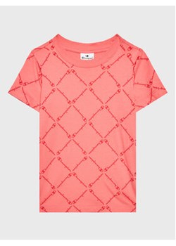 Champion T-Shirt 404458 Różowy Regular Fit ze sklepu MODIVO w kategorii Bluzki dziewczęce - zdjęcie 168551321