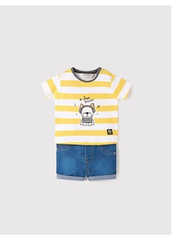 Mayoral Komplet t-shirt i szorty jeansowe 1216 Kolorowy Regular Fit ze sklepu MODIVO w kategorii Komplety niemowlęce - zdjęcie 168551442