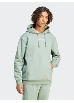 adidas Bluza IR8358 Zielony Loose Fit ze sklepu MODIVO w kategorii Bluzy męskie - zdjęcie 168551811