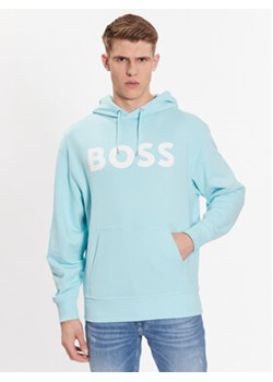 Boss Bluza 50487134 Niebieski Regular Fit ze sklepu MODIVO w kategorii Bluzy męskie - zdjęcie 168552031