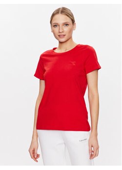 Diadora T-Shirt Core 102.179375 Czerwony Regular Fit ze sklepu MODIVO w kategorii Bluzki damskie - zdjęcie 168552303