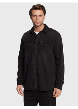 LTB Koszula jeansowa Steven 61020 15357 Czarny Oversize ze sklepu MODIVO w kategorii Koszule męskie - zdjęcie 168552322