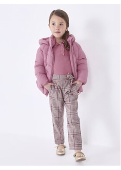 Mayoral Spodnie materiałowe 4.506 Różowy Regular Fit ze sklepu MODIVO w kategorii Spodnie dziewczęce - zdjęcie 168552483
