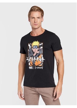 Capslab T-Shirt Naruto CL/NS/1/TSC/NAR Czarny Regular Fit ze sklepu MODIVO w kategorii T-shirty męskie - zdjęcie 168552490