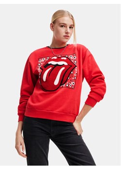 Desigual Bluza 23WWSK30 Czerwony Regular Fit ze sklepu MODIVO w kategorii Bluzy damskie - zdjęcie 168552810