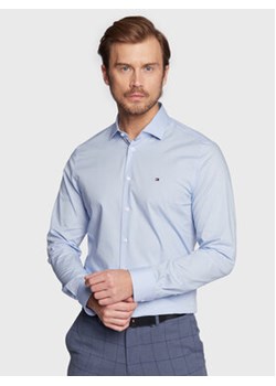 Tommy Hilfiger Koszula MW0MW25040 Niebieski Slim Fit ze sklepu MODIVO w kategorii Koszule męskie - zdjęcie 168552823