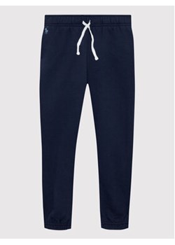 Polo Ralph Lauren Spodnie dresowe 313860018005 Granatowy Regular Fit ze sklepu MODIVO w kategorii Spodnie chłopięce - zdjęcie 168552960