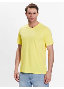 United Colors Of Benetton T-Shirt 3U53J4231 Żółty Regular Fit ze sklepu MODIVO w kategorii T-shirty męskie - zdjęcie 168553043