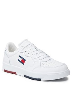 Tommy Jeans Sneakersy Retro Ess EM0EM01397 Biały ze sklepu MODIVO w kategorii Buty sportowe męskie - zdjęcie 168553431