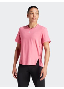 adidas Koszulka techniczna Versatile IL1364 Różowy Regular Fit ze sklepu MODIVO w kategorii Bluzki damskie - zdjęcie 168553833