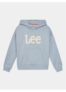 Lee Bluza Wobbly Graphic LEG5124 Niebieski Regular Fit ze sklepu MODIVO w kategorii Bluzy chłopięce - zdjęcie 168553923